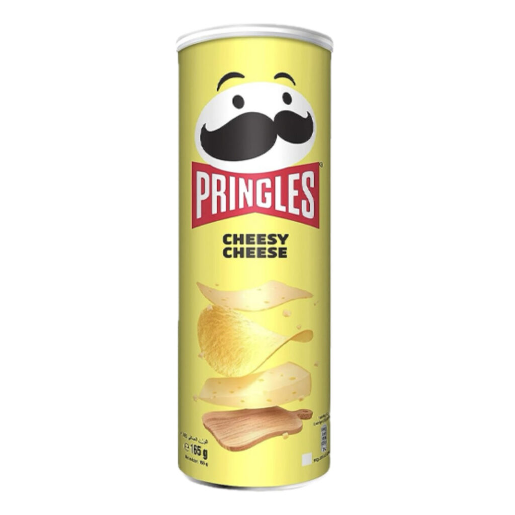 چیپس پرینگلز Pringles با طعم پنیری